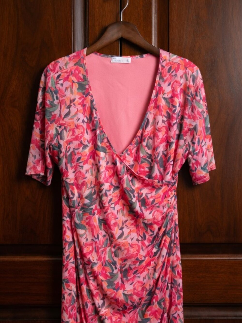 Large pretty floral dress